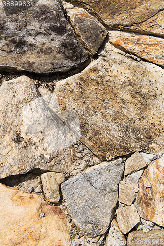 Image of close up of rock texture outdoors