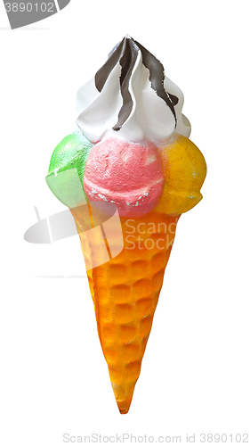 Image of Ice Cream Isolated