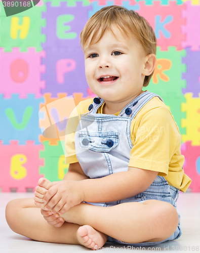 Image of Portrait of a little boy