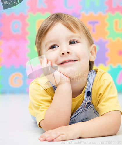 Image of Portrait of a little boy