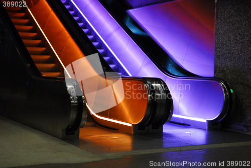 Image of escalator,rulletrapp