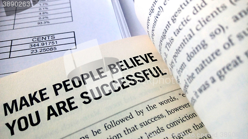 Image of Make people believe you are successful