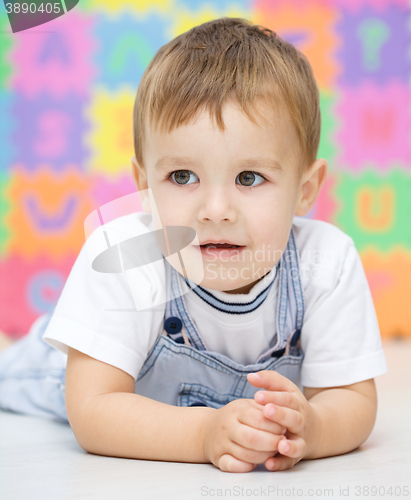 Image of Portrait of a little boy
