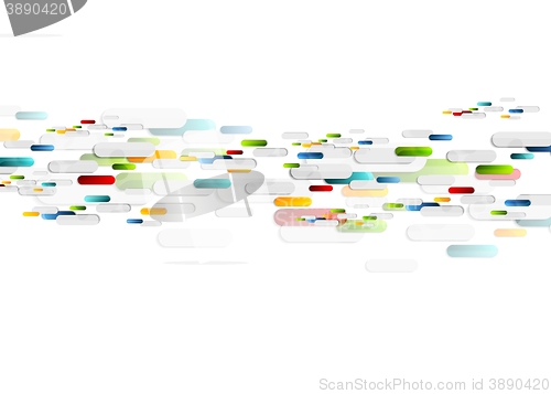 Image of Colorful tech background