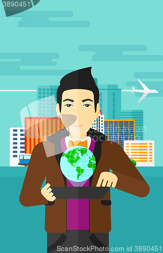 Image of International technology communication.