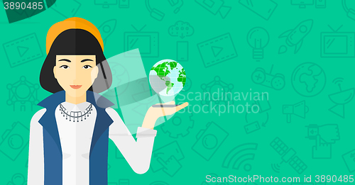 Image of International technology communication.