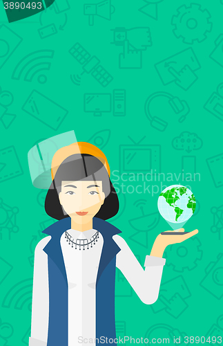 Image of International technology communication.