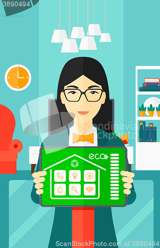 Image of Smart home application.