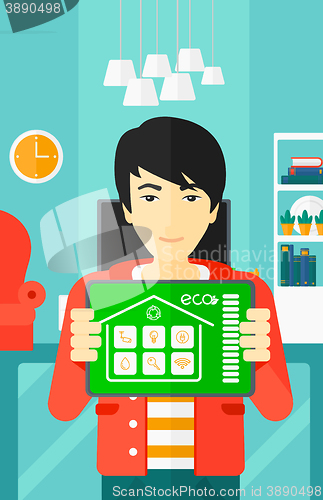 Image of Smart home application.