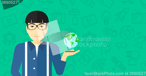 Image of International technology communication.