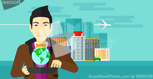 Image of International technology communication.