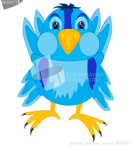Image of Cartoon of the bird sparrow