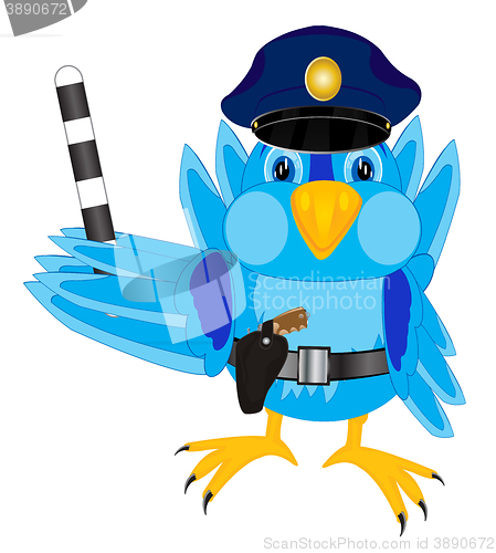 Image of Bird police