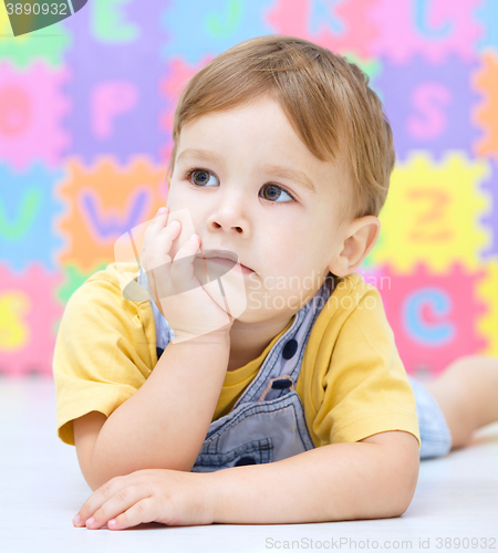 Image of Portrait of a little boy