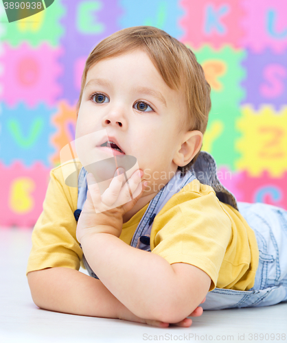 Image of Portrait of a little boy