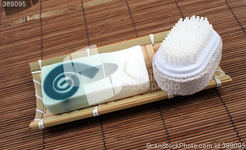 Image of Soap and brush