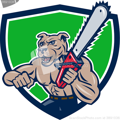 Image of Mongrel Lumberjack Tree Surgeon Arborist Chainsaw Crest