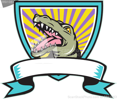 Image of Alligator Snapping Crest Retro