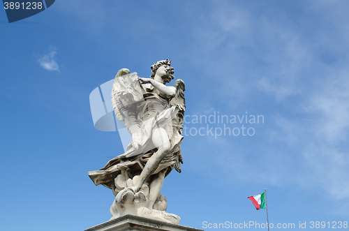 Image of Angel sculpture in Rome, Italy