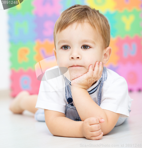 Image of Portrait of a little boy