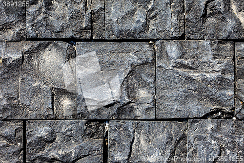 Image of surface of a stone on the sidewalk