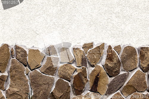 Image of stone and wet plaster background