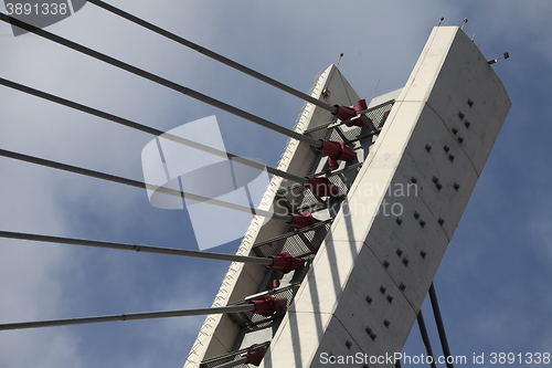 Image of pylon cable-stayed bridge