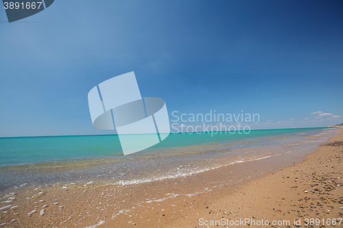 Image of tidal borelight breeze on azure coast