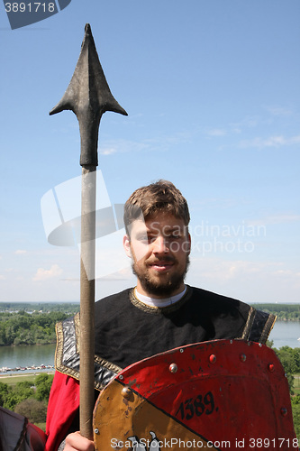 Image of Serbian medieval warrior