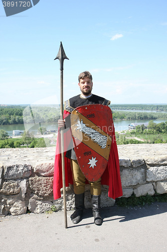 Image of Serbian medieval warrior