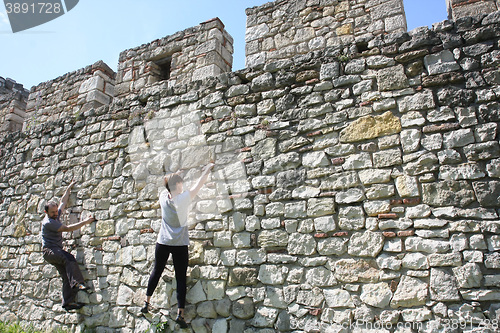 Image of Belgrade free climbing