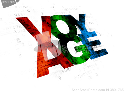 Image of Tourism concept: Voyage on Digital background