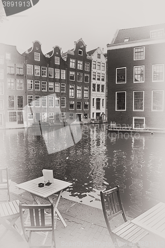 Image of Amsterdam, Netherlands - vintage photo