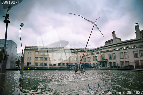 Image of The Hague, The Netherlands - August 18, 2015: International UN t