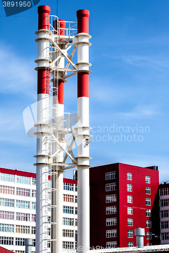 Image of landscape with pipes