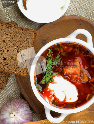 Image of Traditional Soup Borscht