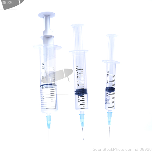 Image of Three syringes