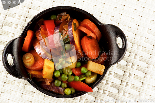 Image of Colorful Vegetables Ragout