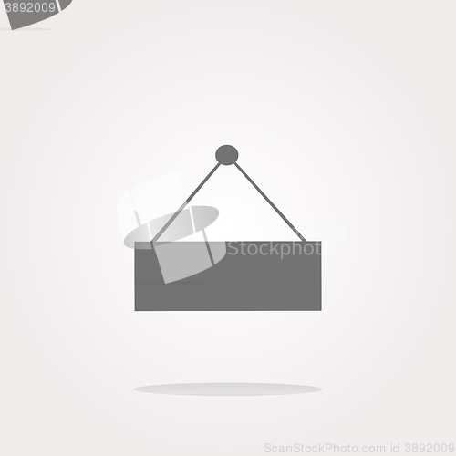 Image of vector Abstract web design background with empty screen. Web Icon Art. Graphic Icon Drawing