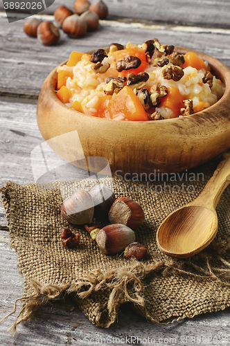 Image of porridge made of pumpkin