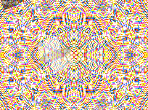 Image of Abstract color lines pattern