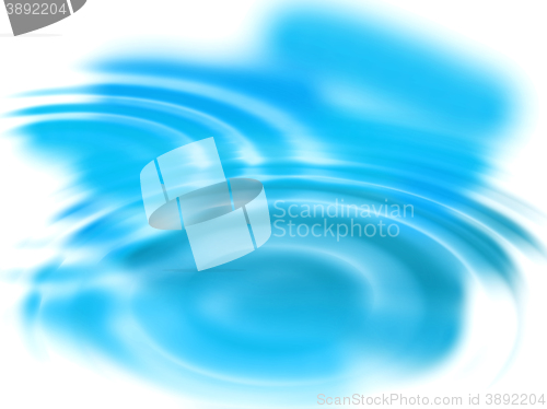 Image of Abstract background with blue ripples