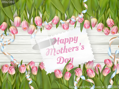 Image of Happy mother day. EPS 10