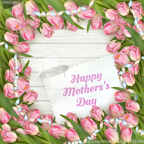 Image of Happy mother day. EPS 10