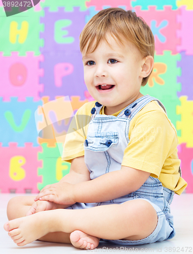 Image of Portrait of a little boy