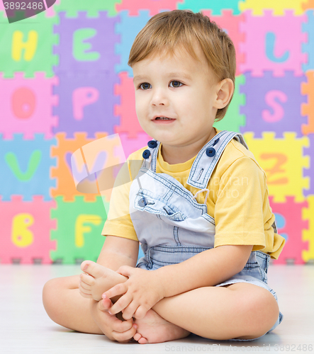 Image of Portrait of a little boy