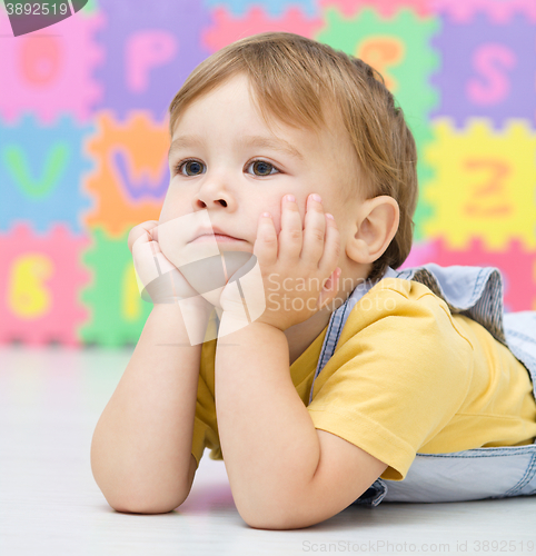 Image of Portrait of a little boy