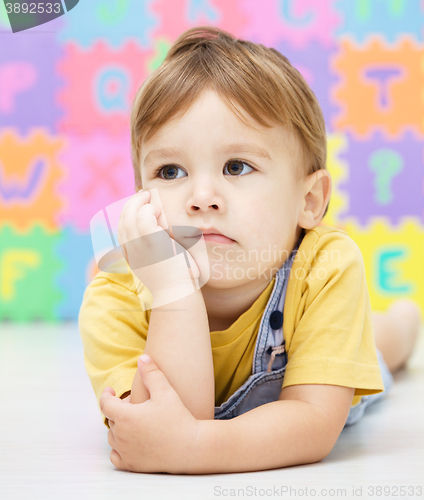 Image of Portrait of a little boy