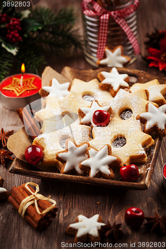 Image of Homemade cookies for Christmas