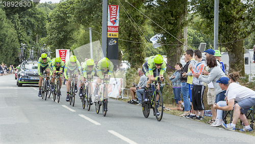 Image of Team Cannondale-Garmin - Team Time Trial 2015